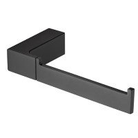 Matte Black Single Post Paper Holder