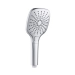 Rectangle Face Hand Shower - Round Handle