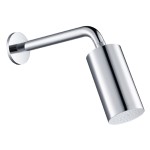 Round Narrow Column Shower Head and Arm