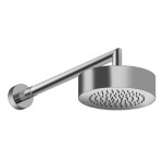 Round Wide Shower Head and Arm