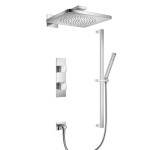 Thermostatic Control, Hand Shower and Rain Showerhead