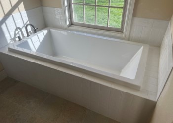 Porter 7236 Drop-in Rectangle Tub with Slotted Overflow