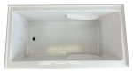 Left Drain Alcove Tub