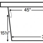 Tub Water Depth from Technical Sheet