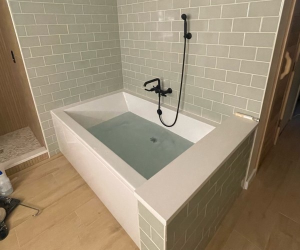 66 x 42 Alcove Tub with Front Skirt